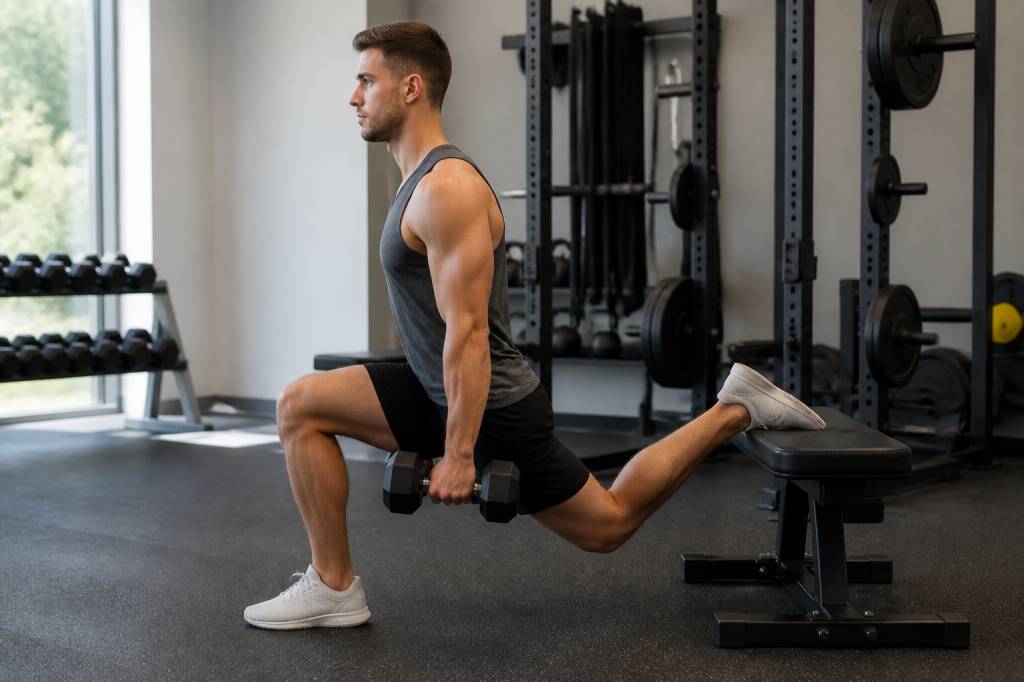 Bulgarian split squats : technique, bienfaits et programme pour renforcer les jambes